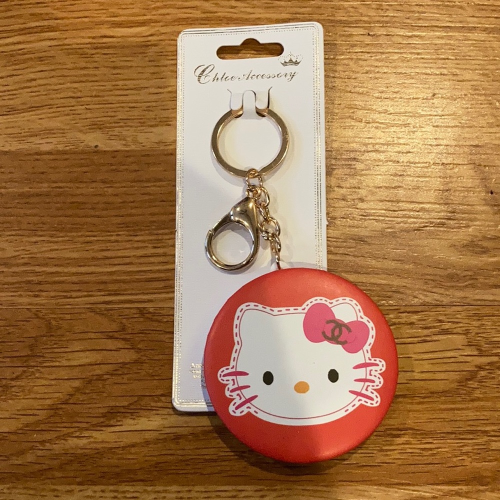 New Hello Kitty Keychain Mirror